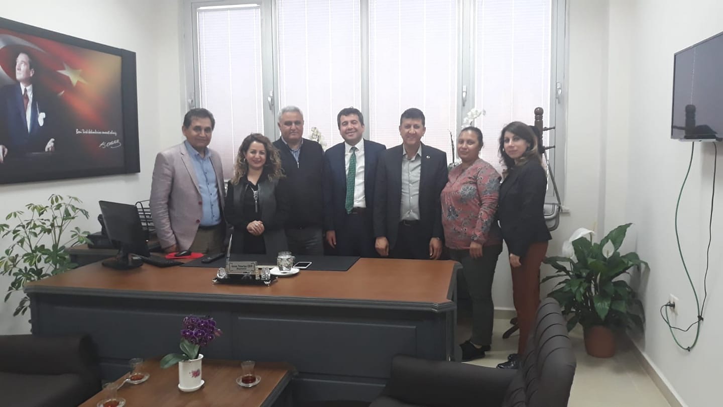 YÜREĞİR AĞIZ DİŞ HASTANESİ BAŞHEKİMİNİ ZİYARET ETTİK